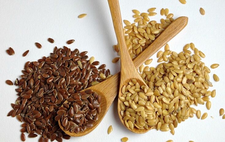 flax seeds from parasites in the body