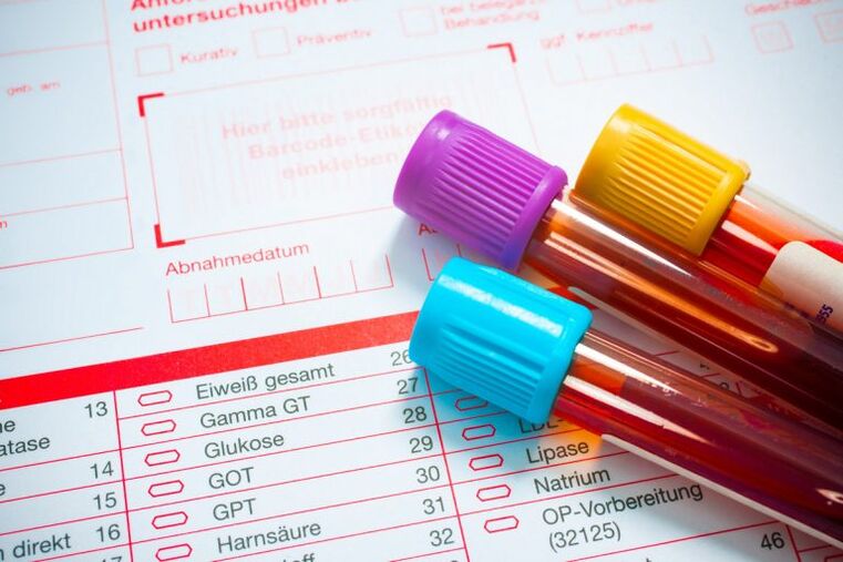 Blood for parasite tests