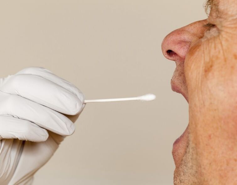 Winter Saliva Testing Method