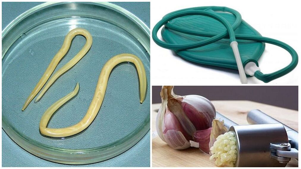 garlic enema for worms